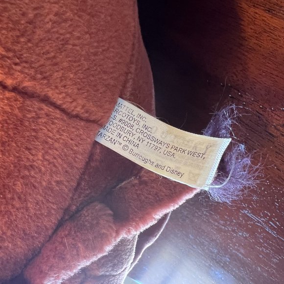 VTG Mattel Disney Tarzan Tantor Elephant Large 26" Jumbo Plush Stuffed Animal - Picture 6 of 15